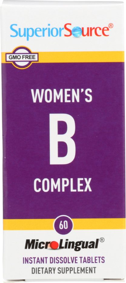 SUPERIOR SOURCE: Women's B Complex, 60 tb