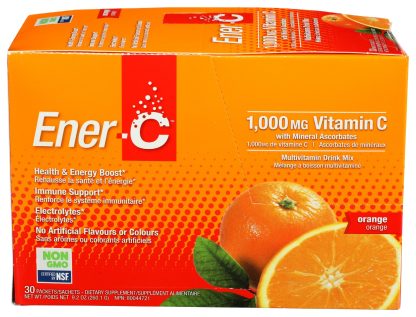 ENER C: Orange Multivitamin Drink Mix 1000mg, 30 pc