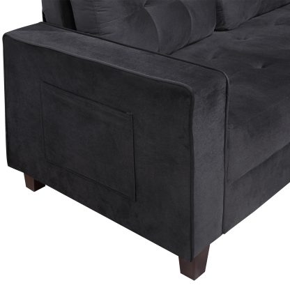Orisfur. Sectional Sofa Set Morden Style Couch Furniture Upholstered Armchair, Loveseat and Three Seat for Home or Office (3-Seat)YJ