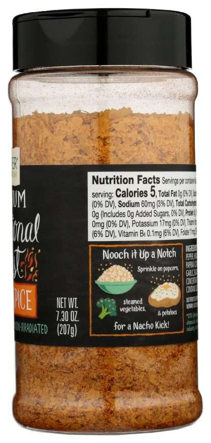 FRONTIER HERB: Spice Nacho Yeast Blend, 7.3 oz
