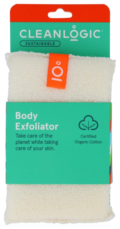 CLEANLOGIC: Exfoliating Body Scrubber, 1 ea