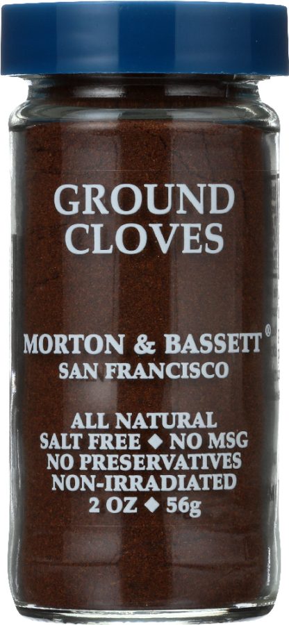 MORTON & BASSETT: Ground Cloves, 2.4 oz