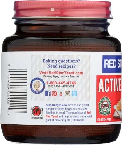 RED STAR: Active Dry Yeast, 4 oz