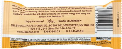 LARABAR: Bar Banana Chocolate Chip, 1.6 oz