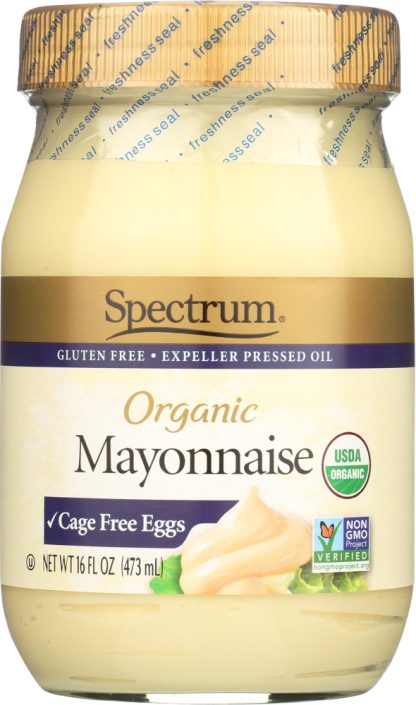 SPECTRUM NATURALS: Organic Mayonnaise, 16 oz