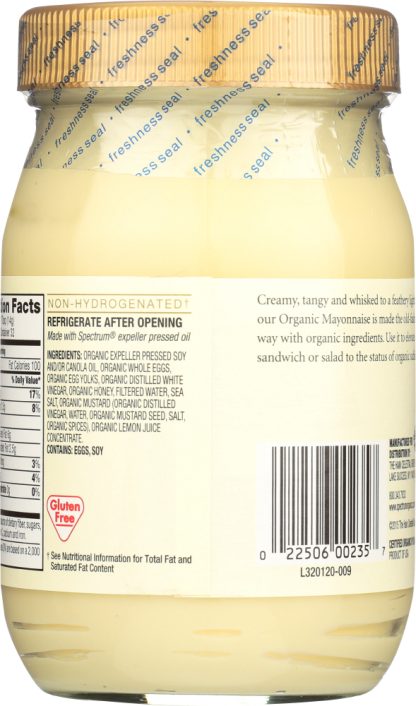 SPECTRUM NATURALS: Organic Mayonnaise, 16 oz
