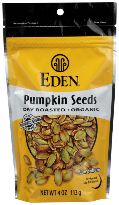 EDEN FOODS: Seed Pumpkin Dry Roasted, 4 oz