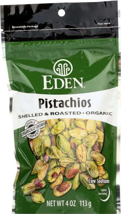 EDEN FOODS: Nut Pistachio Organic, 4 oz