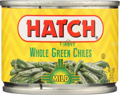 HATCH: Whole Green Chiles Mild, 4 oz