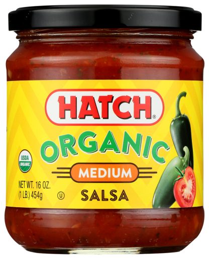 HATCH: Organic Medium Salsa, 16 oz