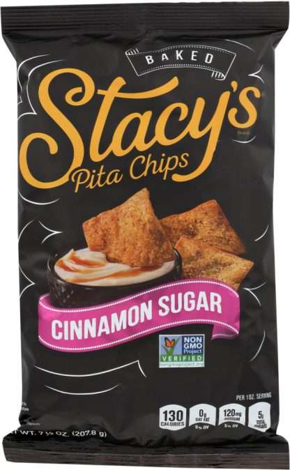 STACYS PITA CHIP: Cinnamon Sugar Pita Chips, 7.33 oz
