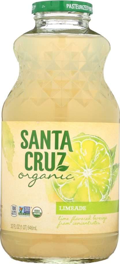 SANTA CRUZ: Organic Limeade Juice, 32 oz
