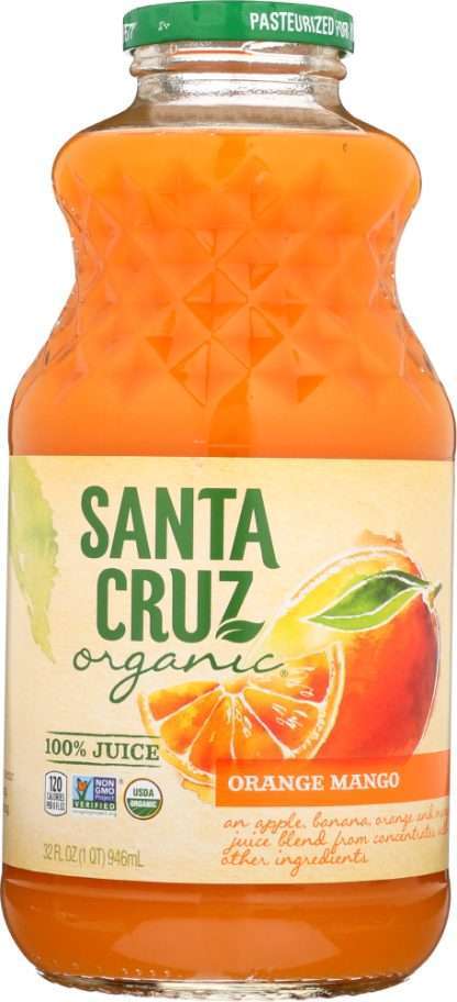 SANTA CRUZ: Juice Orange Mango Org, 32 FL OZ
