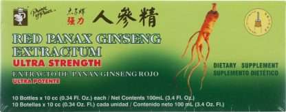 PRINCE OF PEACE: Red Panax Ginseng Extractum Ultra Strength, 10 Bottles