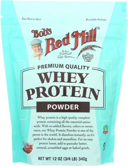 BOB'S RED MILL: Whey Protein Powder, 12 oz