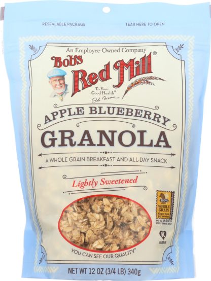 BOBS RED MILL: Apple Blueberry Granola, 12 oz