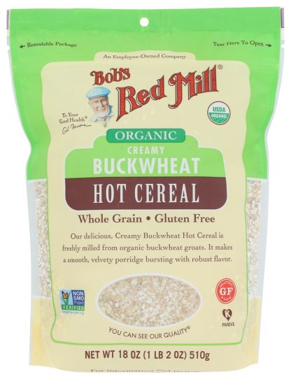 BOBS RED MILL: Cereal Bkwht Crmy Org Hot, 18 oz