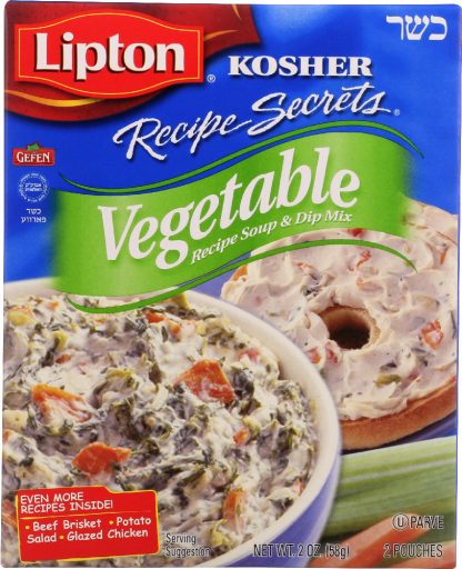 LIPTON KOSHER: Recipe Secrets Vegetable Soup, 2 oz