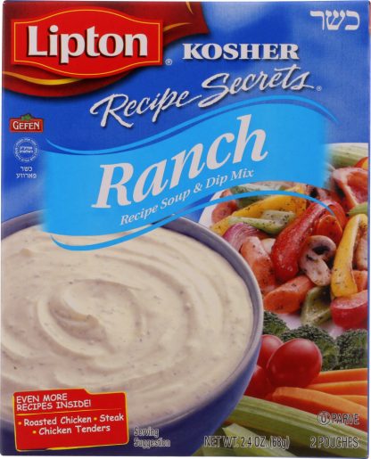 LIPTON KOSHER: Recipe Secrets Ranch, 2.4 oz