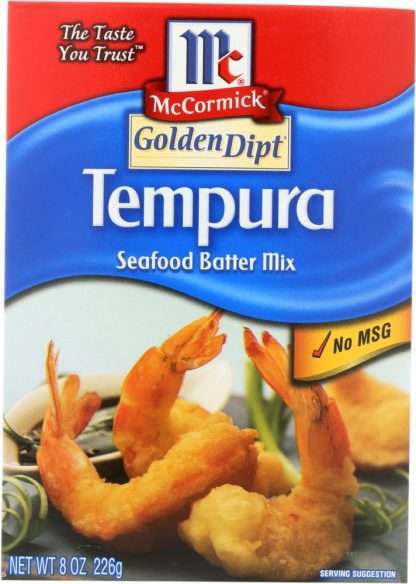 GOLDEN DIPT: Tempura Seafood Batter Mix, 8 oz