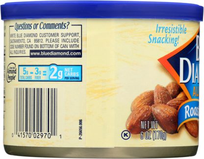 BLUE DIAMOND: Roasted Salted Almond, 6 oz