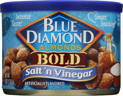 BLUE DIAMOND: Bold Almonds Salt 'n Vinegar, 6 oz
