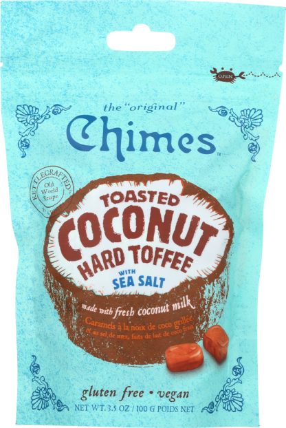 CHIMES: Toasted Toffee Coconut Sea Salt, 3.5 oz