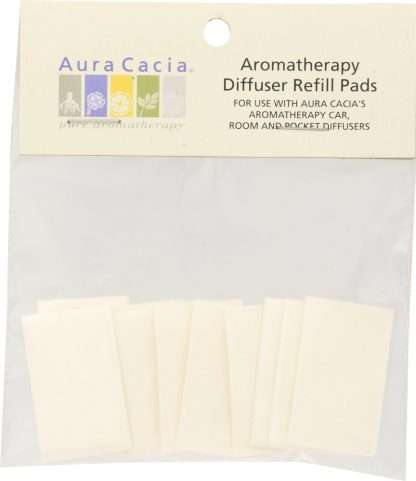 Aura Cacia Aromatherapy Diffuser Refill Pads, 10 Refill Pads