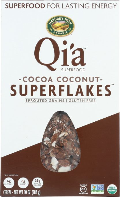 QIA: Cereal Coconut Superflakes Organic, 10 oz