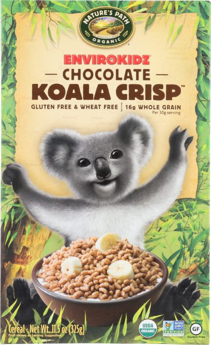 NATURE'S PATH ORGANIC: Envirokidz Organic Koala Crisp Cereal Chocolate, 11.5 oz