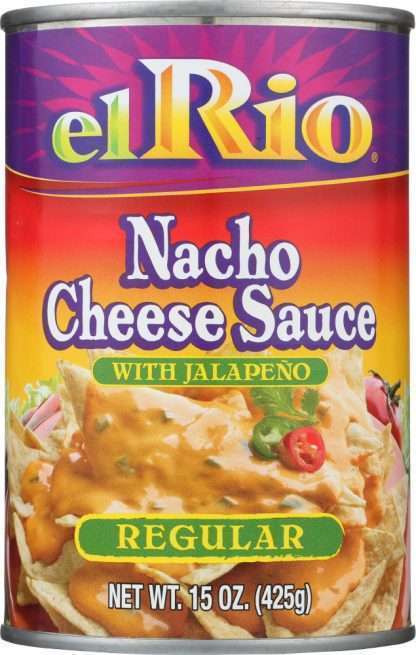 EL RIO: Nacho Cheese Sauce with Jalapeno Regular, 15 oz