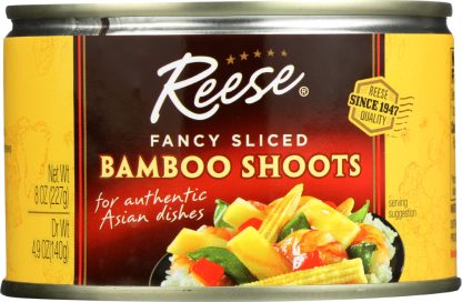 REESE: Bamboo Shoots Fancy Sliced, 8 oz