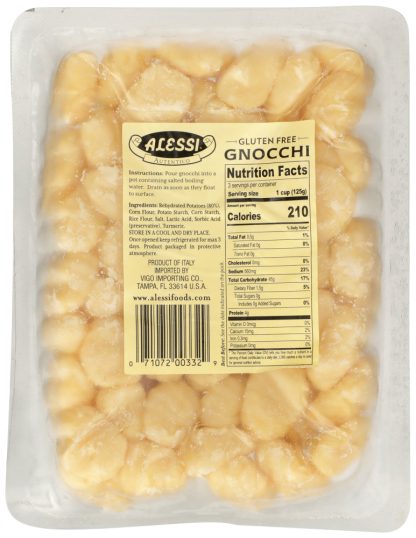 ALESSI: Gnocchi Gluten Free, 12 oz