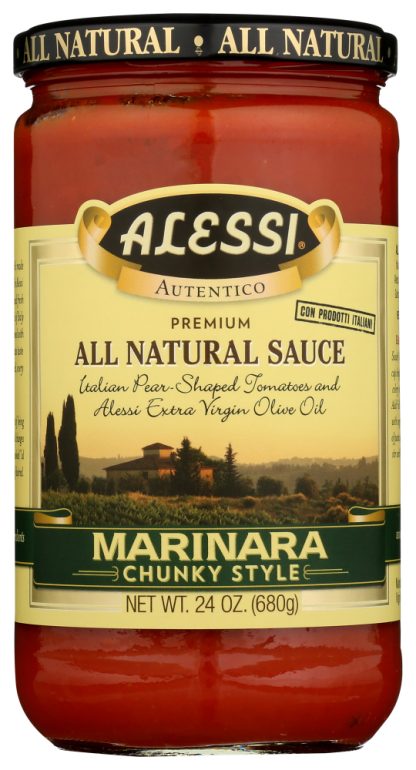 ALESSI: Chunky Marinara Sauce, 24 oz