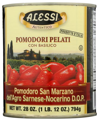 ALESSI: San Marzano Tomato Peeled, 28 oz