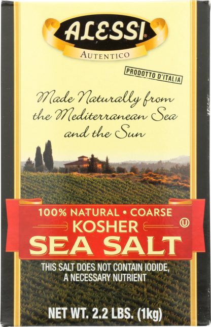 ALESSI: Sea Salt Kosher, 1 kg