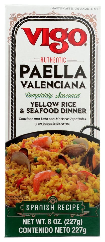 VIGO: Paella Valenciana Yellow Rice & Seafood Dinner, 8 oz