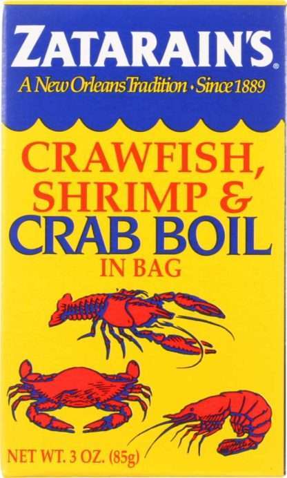 ZATARAINS: Crawfish Shrimp Crab Boil in Bag, 3 oz