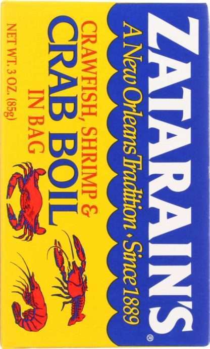 ZATARAINS: Crawfish Shrimp Crab Boil in Bag, 3 oz