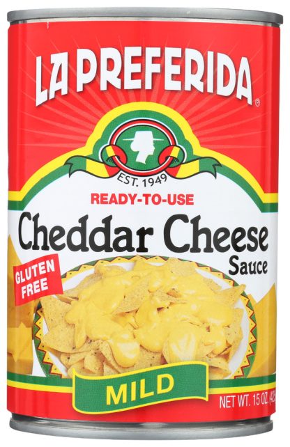 LA PREFERIDA: Cheddar Cheese Sauce, 15 oz