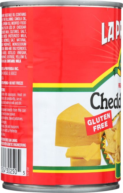 LA PREFERIDA: Cheddar Cheese Sauce, 15 oz