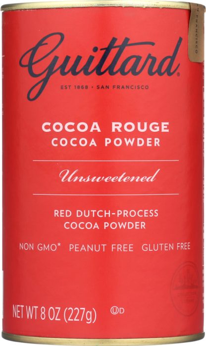GUITTARD: Cocoa Rouge Cocoa Powder Unsweetened, 8 oz
