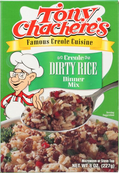 TONY CHACHERE'S: Creole Dirty Rice Dinner Mix, 8 oz