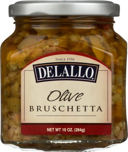 DELALLO: Olive Bruschetta, 10 oz