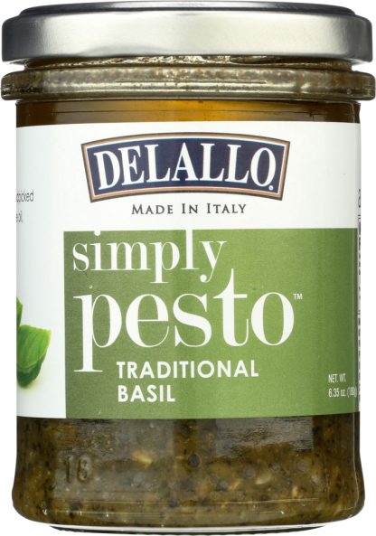 DELALLO: Pesto Sauce In Olive Oil, 6.5 oz