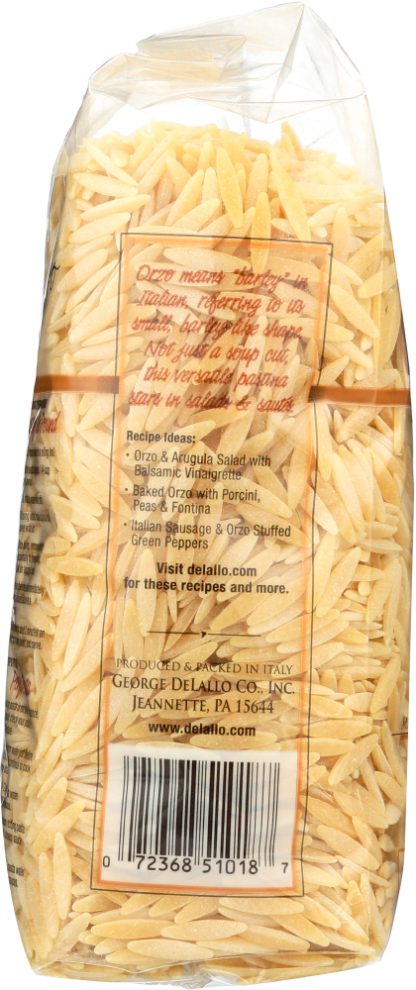 DELALLO: Orzo No. 65 Pasta, 16 oz
