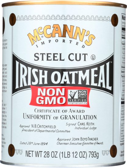 MCCANN'S: Irish Steel Cut Oatmeal, 28 oz