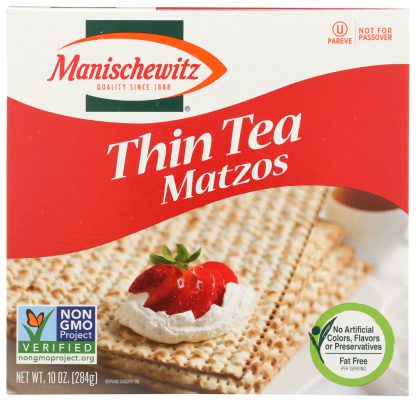 MANISCHEWITZ: Thin Tea Matzo Cracker, 10 oz