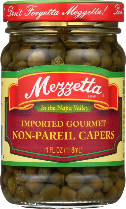 MEZZETTA: Imported Gourmet Non-Pareil Capers, 4 oz