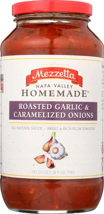 MEZZETTA: Napa Valley Bistro Roasted Garlic Pasta Sauce, 25 oz